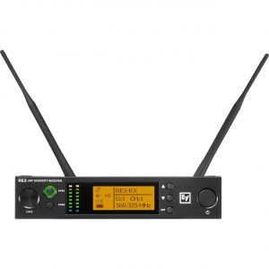 Electro-Voice RE3-RX-6M Half Rack Space Receiver / UHF Wireless / 653-663MHz / Diversity Reception