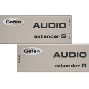 Gefen EXT-AUD-1000 Audio Extender (Receiver/Sender) Kit Up To 1000ft