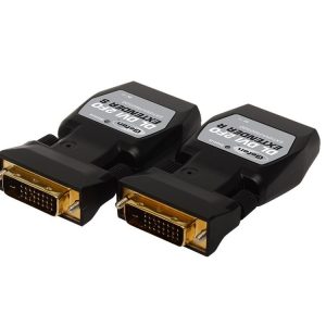 Gefen EXT-DVI-FM2500 Dual Link DVI Fiber Optic Extender (Sender/Receiver) Kit (Dongle Modules)