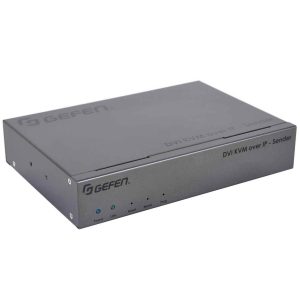 Gefen EXT-DVIKA-LANS-TX DVI KVM over IP Extender (Transmitter) with USB/Audio/RS-232/IR