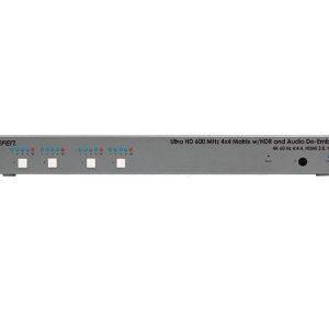 Gefen EXT-UHD600A-44 4K Ultra HD 600 MHz 4×4 Matrix