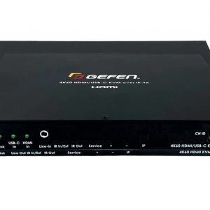 Gefen GF-HDK18G-VIP-TX 4K 60Hz 4:4:4 HDMI / USB-C KVM over IP Sender / HDR10 HDR10+ Dolby Vision / PoE