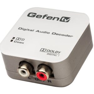 Gefen GTV-DD-2-AA TV Digital to Analog Decoder