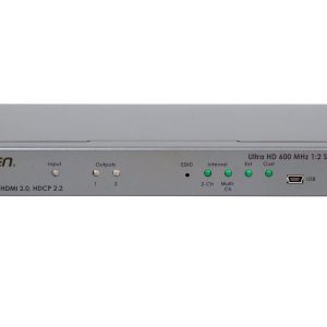 Gefen EXT-UHD600-12 Ultra HD 600 MHz 1x2 Splitter for HDMI with HDR 4K60Hz 4x4x4