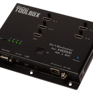 Gefen GTB-HD4K2K-441-BLK 4x1 Switcher for HDMI 4Kx2K Black