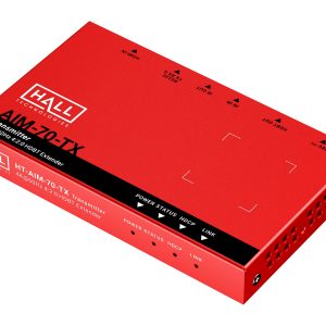 Hall Technologies HT-AIM-70-TX HDBaseT 4K60 4:2:0 8-bit Extender TX PoC / IR / RS232 40m Cat6A