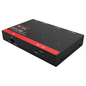 Hall Technologies HT-FLARE-2 1x2 HDMI Distribution Amplifier / Analog Optical Audio Extract / 4K60 4:4:4 HDR HDCP2.2