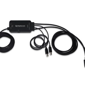 High Sec Labs DCBLN12CCL5M USB Type-C to DP Dual-Head Adapting Cable with LAN and PWR/5M Active USB Type-C Cable