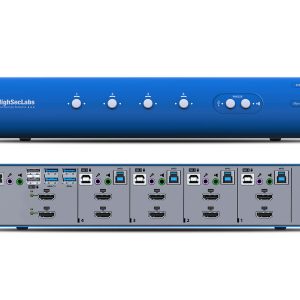 High Sec Labs DK42HU-N Commercial DH KVM Switch 4-Port HDMI to HDMI + USB 3.0
