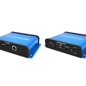 High Sec Labs FI11H-MGH Secure Medical 1-Port Galvanic KVM Isolator HDMI 4K30 Including Medical Grade PS, PP4.0 Compliant
