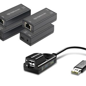 High Sec Labs FI11PH-M Secure 1-Port DP/HDMI KVM Isolator / Unidirectional Video Audio USB / 4K30Hz