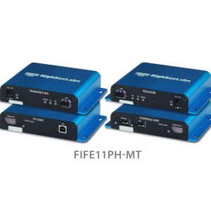 High Sec Labs FIFE11PH-MT DPHDMI Secure Tempest Fiber Extended KVM Isolator for 10KM 4K 30hz