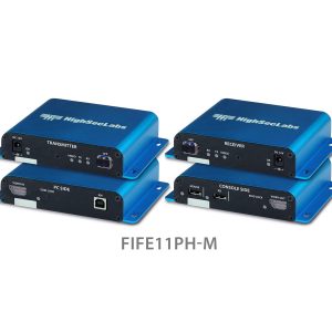 High Sec Labs FIFE11PHR-M DPHDMI Secure Fiber Extended KVM Isolator for 10KM 4K 30hz Receiver