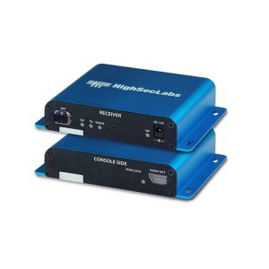 High Sec Labs FVFE11PHR-M HDBaseT Fiber Secure Video Isolator / DP / HDMI 4K30 10km Receiver