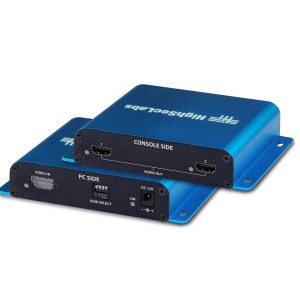 High Sec Labs PV12PH-N 2 Port Single Head DP/HDMI 4K 60HZ Splitter