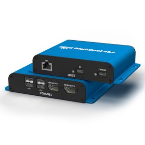High Sec Labs UK12PHC-N USB-C Dual Video Driverless Docking Station / 100W PD / DP HDMI / LAN
