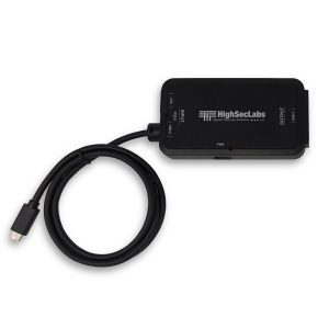 High Sec Labs SCBLN11CL USB-C to USB-C Adapting Cable LAN / PD 100W / USB HID / 3ft