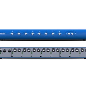 High Sec Labs SM80NU-4 Secure 8-Port KM Switcher / NIAP PP4.0 / CAC Port / Audio Freeze / Multi-Display
