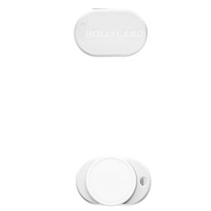 Hollyland HL-BC02 Magnetic Back Clip Set / White / 2 Clips / >=2.5 N Vertical Strain Force