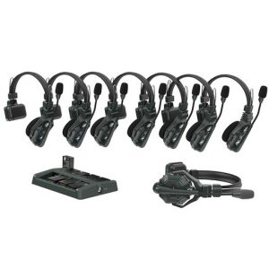 Hollyland HL-Solidcom C1-8S without Hub Full-Duplex Wireless DECT Intercom System with 8 Headsets (1.9 GHz)