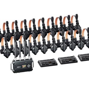 Hollyland HL-Solidcom C1 Pro - Roaming Hub 20S-G Full-Duplex Wireless Intercom System / 20 Single-Ear Headsets / 1.9 GHz