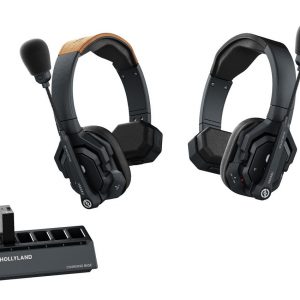 Hollyland HL-Solidcom SE - 2S (Global Version) 2-Person Full-Duplex Single-Ear Noise-Canceling Headset System