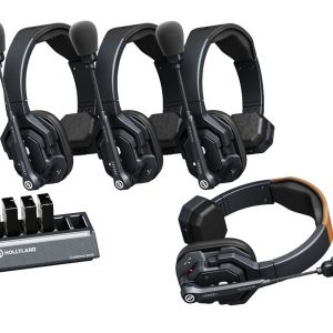 Hollyland HL-Solidcom SE – 4S (Global Version) Full-Duplex Noise-Canceling Intercom/4 Users/2.4 GHz/ENC