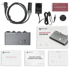 Hollyland Walkie-Talkie Converter-2C Walkie-Talkie Converter / 4-Wire Audio / 12V DC Power / Compact Design