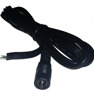 ICRealtime POWER JACK 3in (1m) 18 AWGX2C Power jack to bare copper