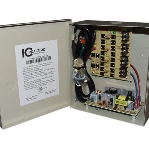 ICRealtime PWR-4DC-4A 4 Channel Fused Power Distribution Box/12Vdc/4 Amps