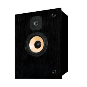 Induction Dynamics S2.IW-BG Two-Way Single In-Wall Loudspeaker (Black Gloss)