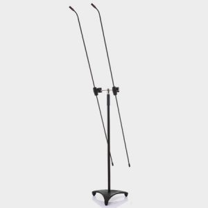 JTS FGM-170 Carbon Dual Dual Floor Stand Microphone with Carbon Boom/170cm Stand