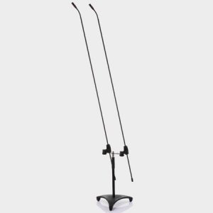 JTS FGM-62 Carbon Dual Dual Floor Stand Microphone with Carbon Boom/62cm stand
