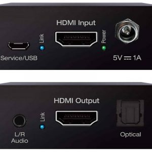 Key Digital KD-FIX418A-3 4K 18G HDMI Fixer / Booster / Audio De-Embed / 4K to 1080p Down-Convert / HDR