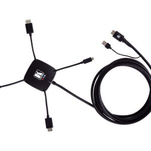 Kramer K-SPIDER Active Multi-Format Input (M) to HDMI Output (M) Adapter Cable