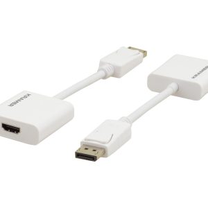 Kramer ADC-DPM/HF/UHD DisplayPort (M) to HDMI (F) 4K Active Adapter Cable