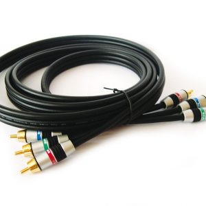 Kramer C-3RVM/3RVM-6 3 RCA Component Video Cable 6ft