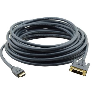 Kramer C-HM/DM-35 HDMI (M) to DVI-D (M) Cable – 35ft