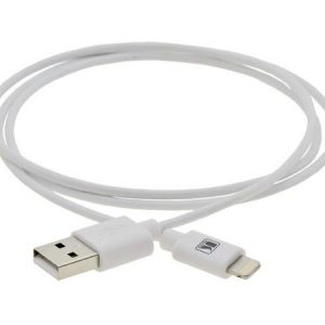 Kramer C-UA/LTN/WH-6 Apple USB Charging Cable w Lightning Connector/White/6 ft