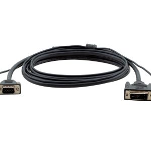 Kramer C-MDMA/MGMA-25 15-pin HD to DVI and 3.5mm Stereo Audio Cable 25ft