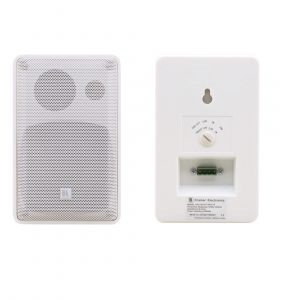 Kramer GALIL-4-O(PAIR)/BLACK 4-Inch 2-Way On-Wall Speakers Pair / 8 Ohm or 70V/100V Taps / Black