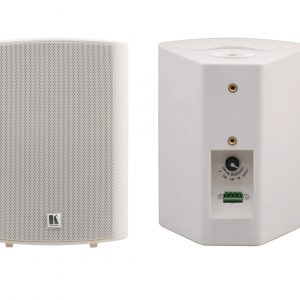 Kramer GALIL-5-O(PAIR) 5.25in On-Wall 2-Way Speakers/Multi-Tap Transformer/White