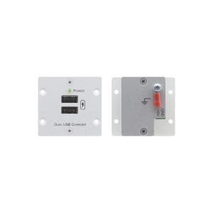 Kramer W-2UC Wall Plate Insert — Dual USB Charger