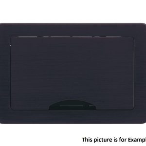 Kramer TBUS-10xl(BC) Table Mount Modular Multi-Connection Solution/Brushed Clear