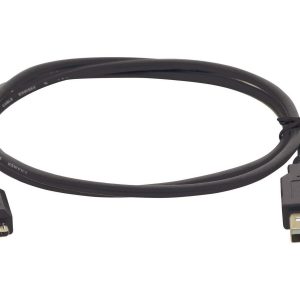 Kramer C-USB/MicroB-6 USB 2.0 Micro B 5-Pin (M) to Type A (M) Cable – 6ft