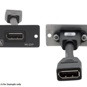 Kramer W-DP(B) Wall Plate Insert/DisplayPort/Black