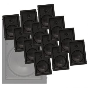 Phase Technology CS-6 IWMP 6 inch 2-way In-Wall Speaker Master Pack (12 Units)