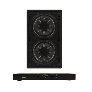 Phase Technology IW210-A KIT 10 inch In-Wall Subwoofer with P350 AMP