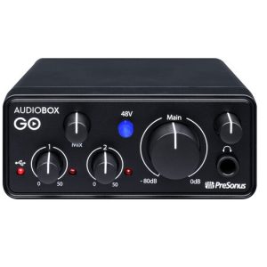 PreSonus AudioBox GO Ultracompact 2x2 USB Type-C Audio Interface