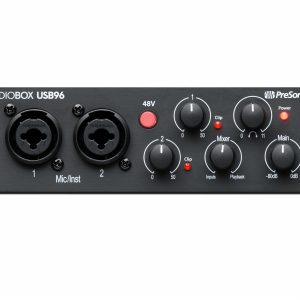 PreSonus AudioBox USB 96 - 25th Anniversary Edition 2x2 USB 2.0 Audio Interface (Matte Black)